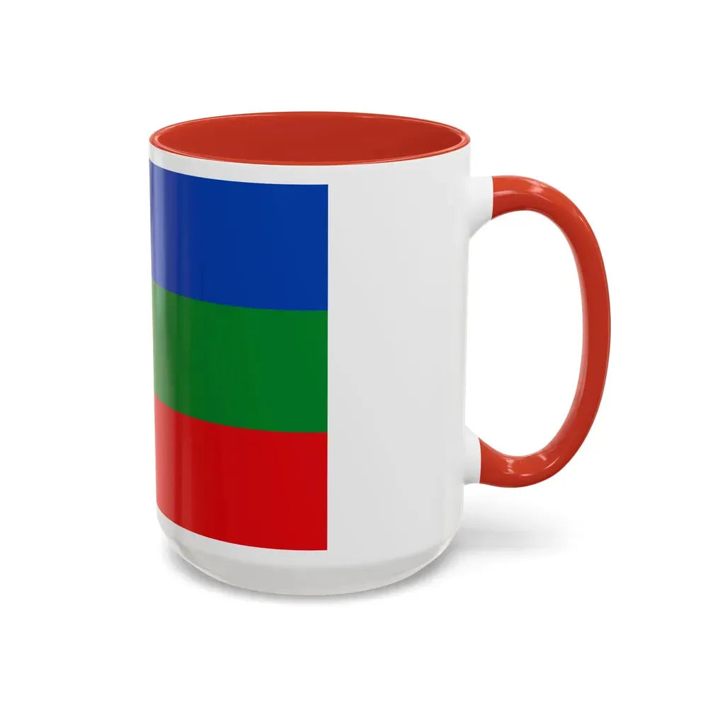 Flag of Villavicencio Meta Colombia - Accent Coffee Mug - Go Mug Yourself