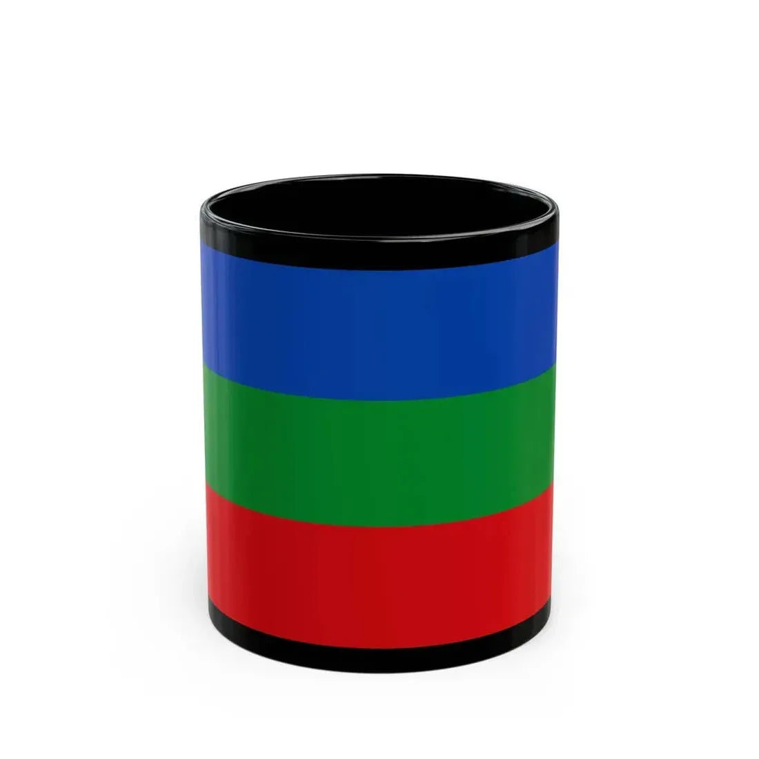 Flag of Villavicencio Meta Colombia - Black Coffee Mug - Go Mug Yourself