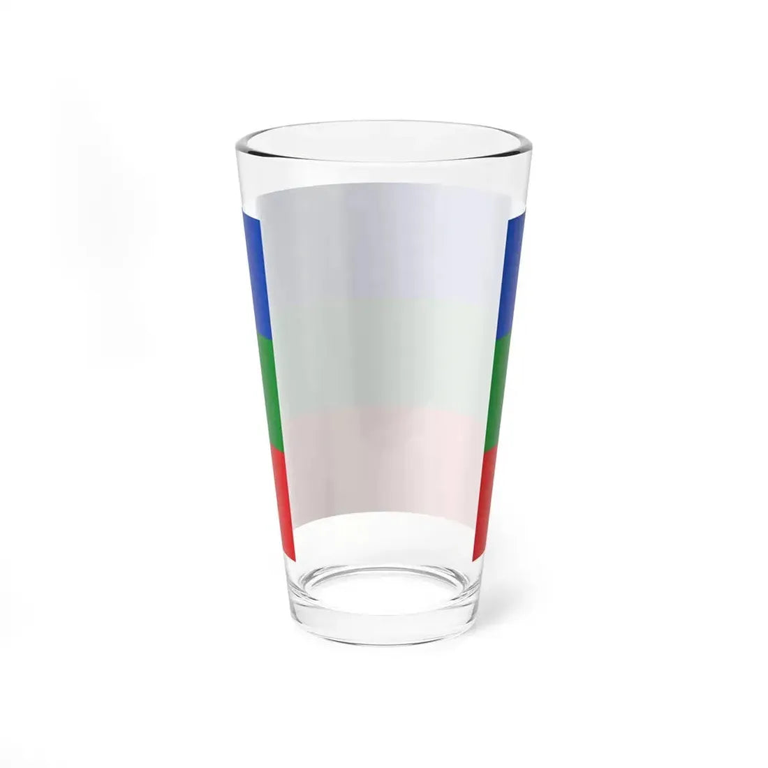 Flag of Villavicencio Meta Colombia - Pint Glass 16oz - Go Mug Yourself