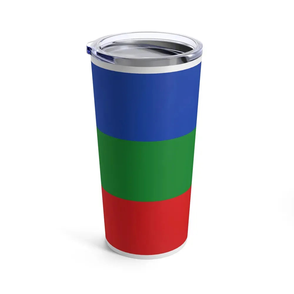 Flag of Villavicencio Meta Colombia - Tumbler 20oz - Go Mug Yourself