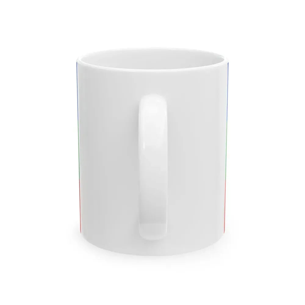 Flag of Villavicencio Meta Colombia - White Coffee Mug - Go Mug Yourself