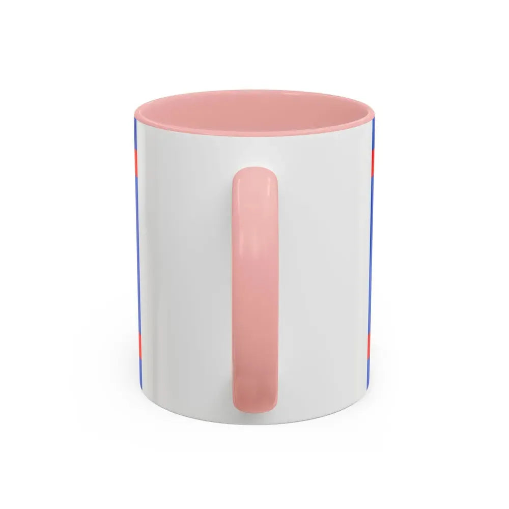 Flag of Vinnytsia Oblast Ukraine - Accent Coffee Mug - Go Mug Yourself