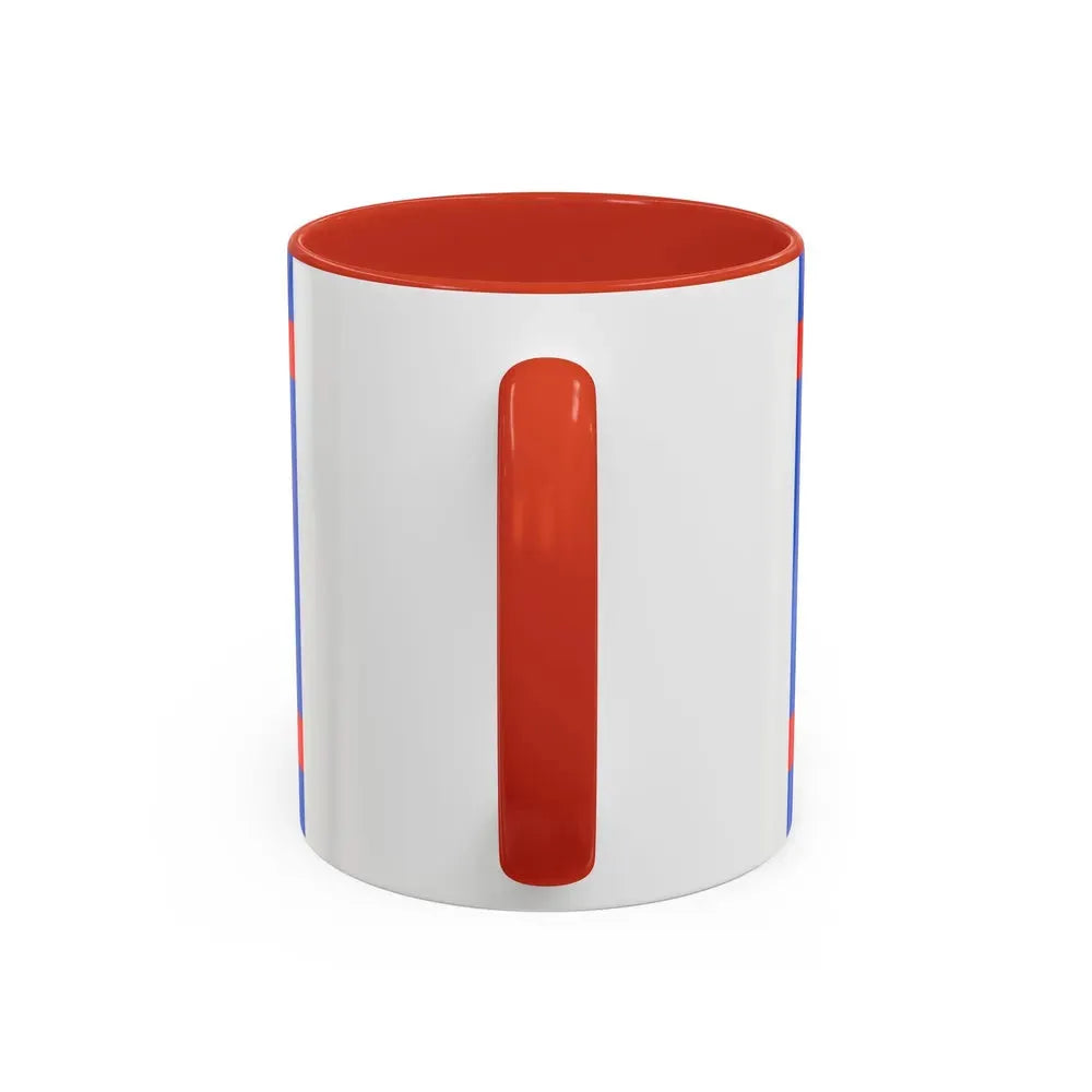 Flag of Vinnytsia Oblast Ukraine - Accent Coffee Mug - Go Mug Yourself