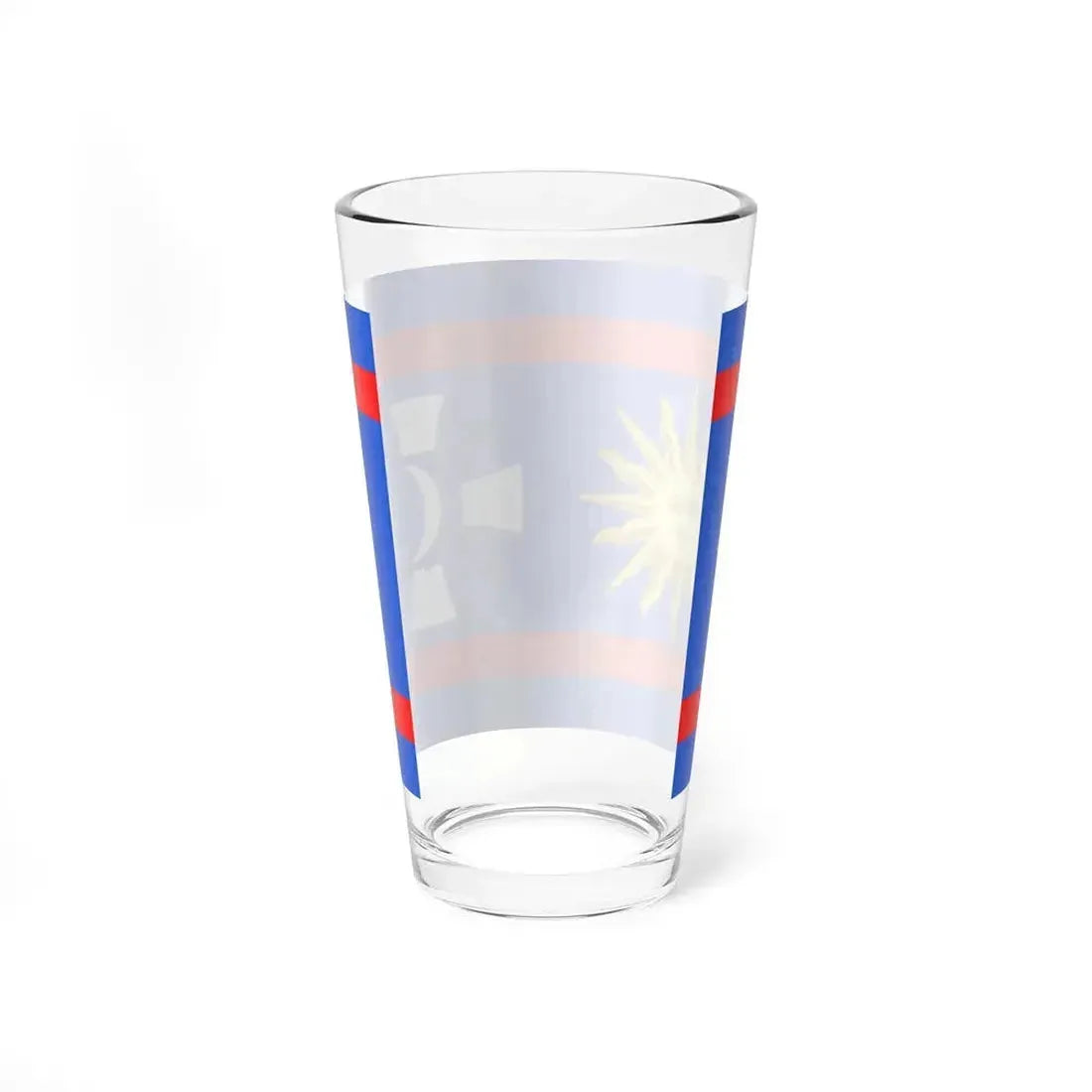 Flag of Vinnytsia Oblast Ukraine - Pint Glass 16oz - Go Mug Yourself