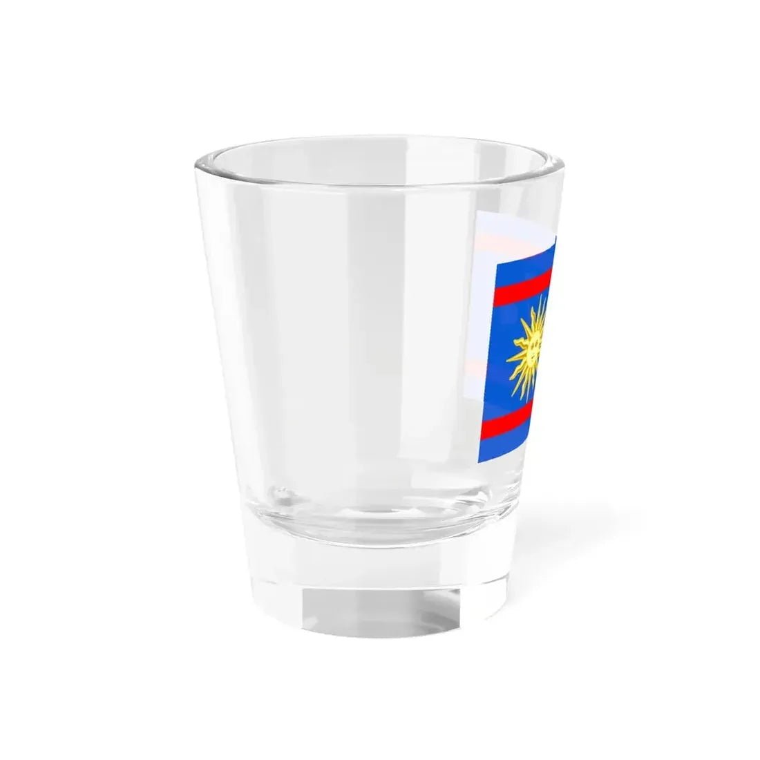 Flag of Vinnytsia Oblast Ukraine - Shot Glass 1.5oz - Go Mug Yourself