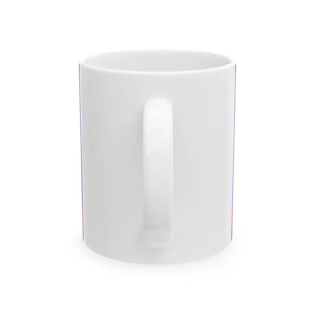 Flag of Vinnytsia Oblast Ukraine - White Coffee Mug - Go Mug Yourself