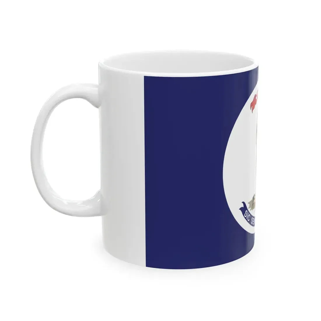 Flag of Virginia 1861-1865 (United States) White Coffee Mug - Go Mug Yourself