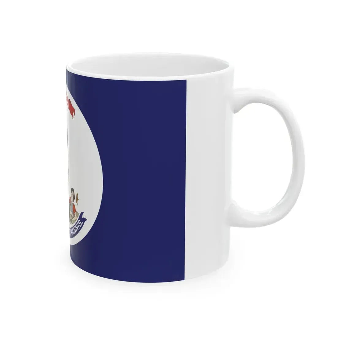 Flag of Virginia 1861-1865 (United States) White Coffee Mug - Go Mug Yourself