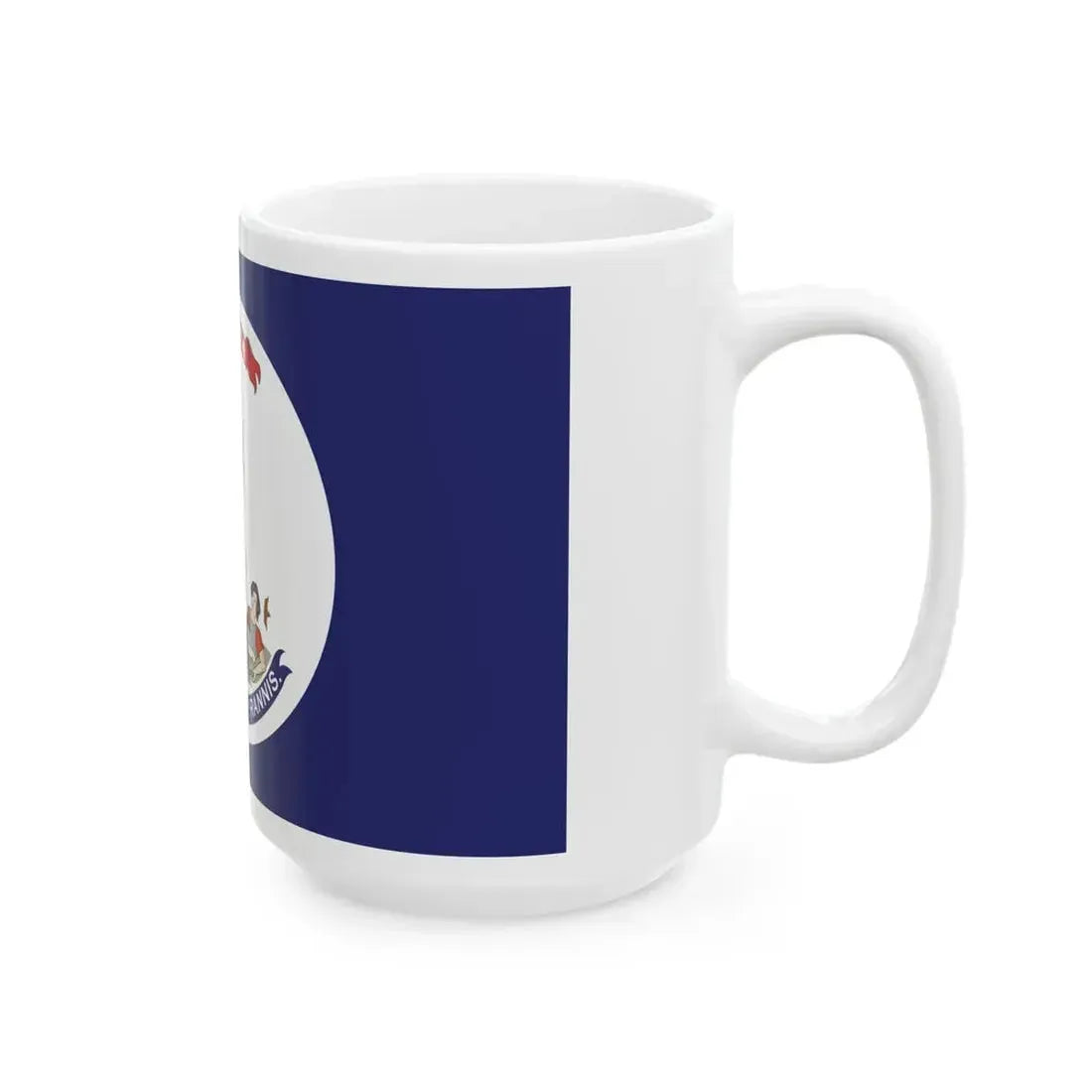 Flag of Virginia 1861-1865 (United States) White Coffee Mug - Go Mug Yourself