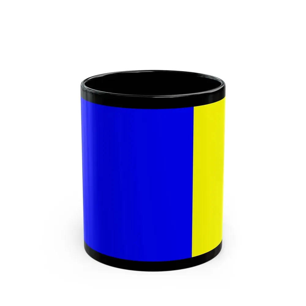 Flag of Viterbo Italy - Black Coffee Mug 11oz - Go Mug Yourself