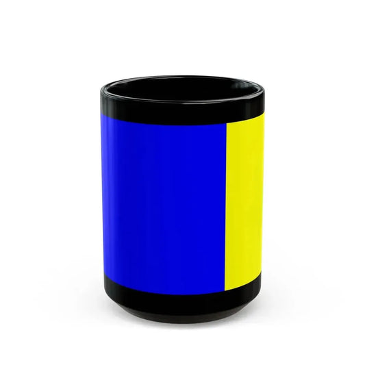 Flag of Viterbo Italy - Black Coffee Mug 15oz - Go Mug Yourself