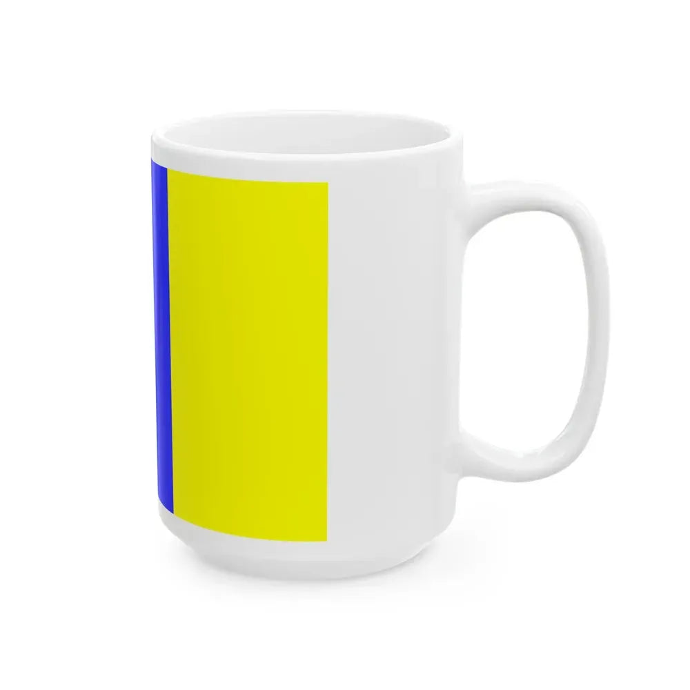 Flag of Viterbo Italy - White Coffee Mug - Go Mug Yourself