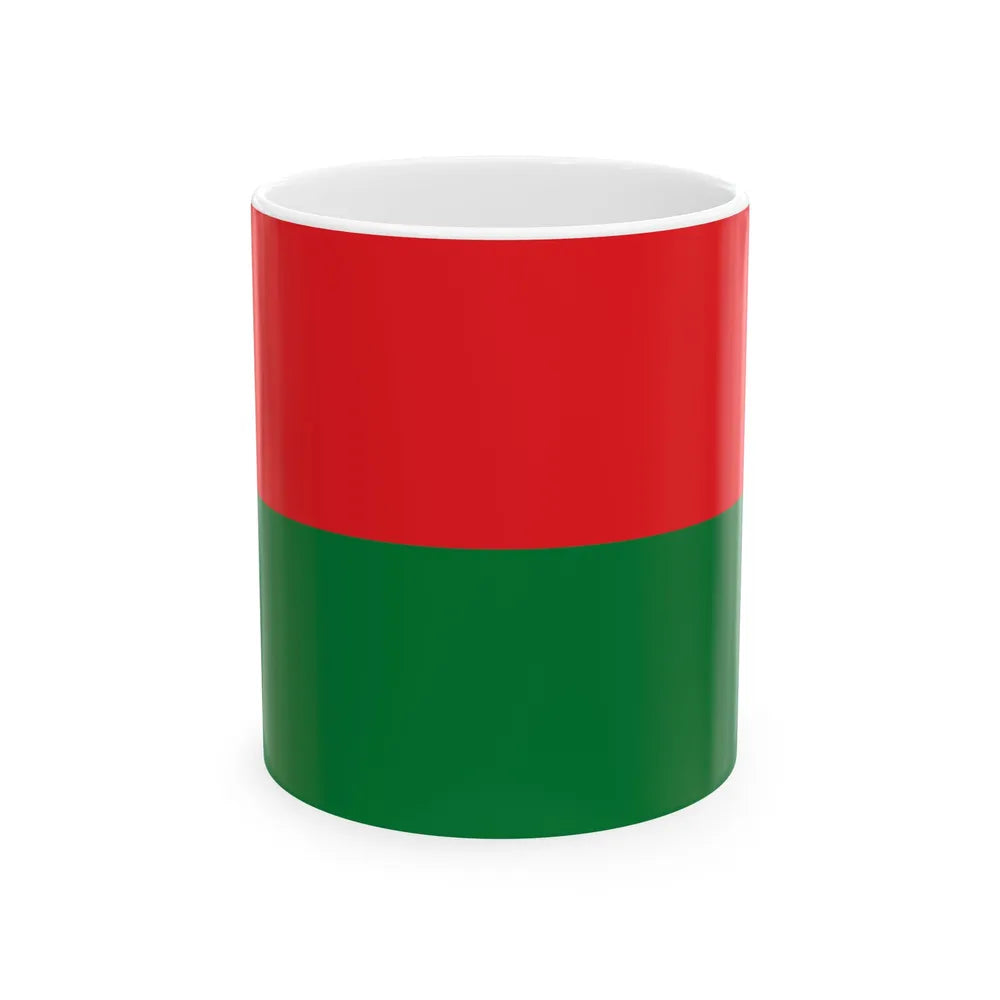 Flag of Vitichi Bolivia (Bolivia) White Coffee Mug 11oz - Go Mug Yourself