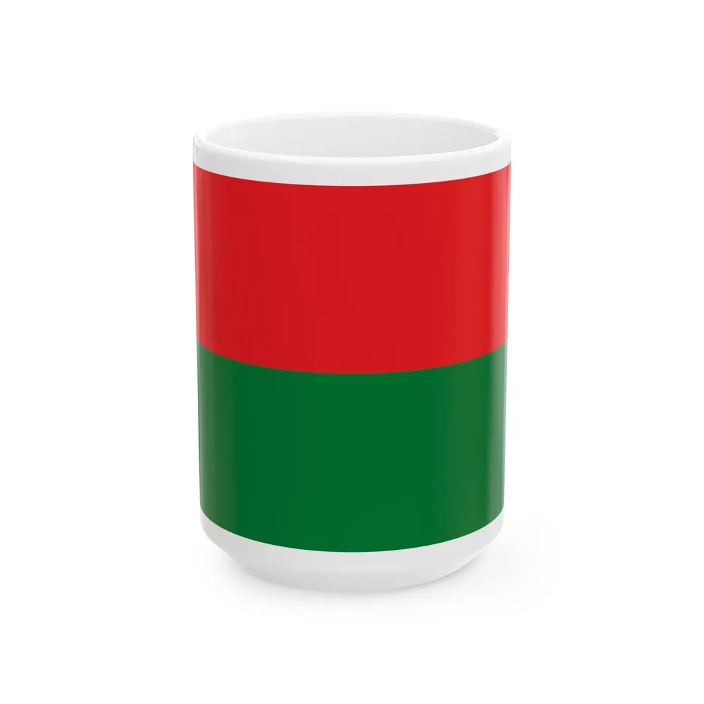 Flag of Vitichi Bolivia (Bolivia) White Coffee Mug 15oz - Go Mug Yourself