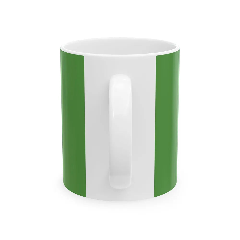 Flag of Vitsebsk region (Belarus) White Coffee Mug - Go Mug Yourself