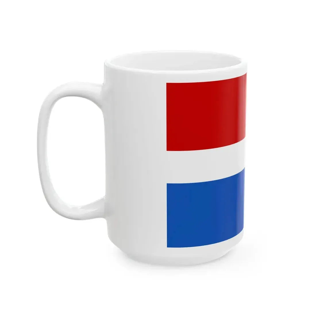 Flag of Vittorio Veneto (Italy) White Coffee Mug - Go Mug Yourself