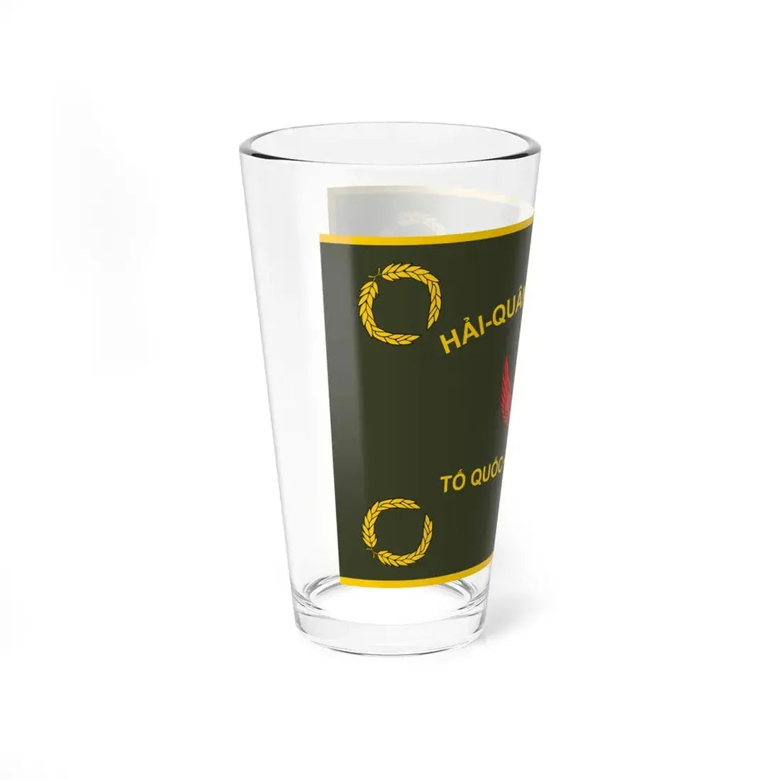 Flag of VNN (Vietnam) Pint Glass 16oz - Go Mug Yourself