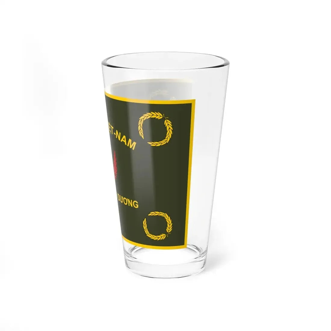 Flag of VNN (Vietnam) Pint Glass 16oz - Go Mug Yourself