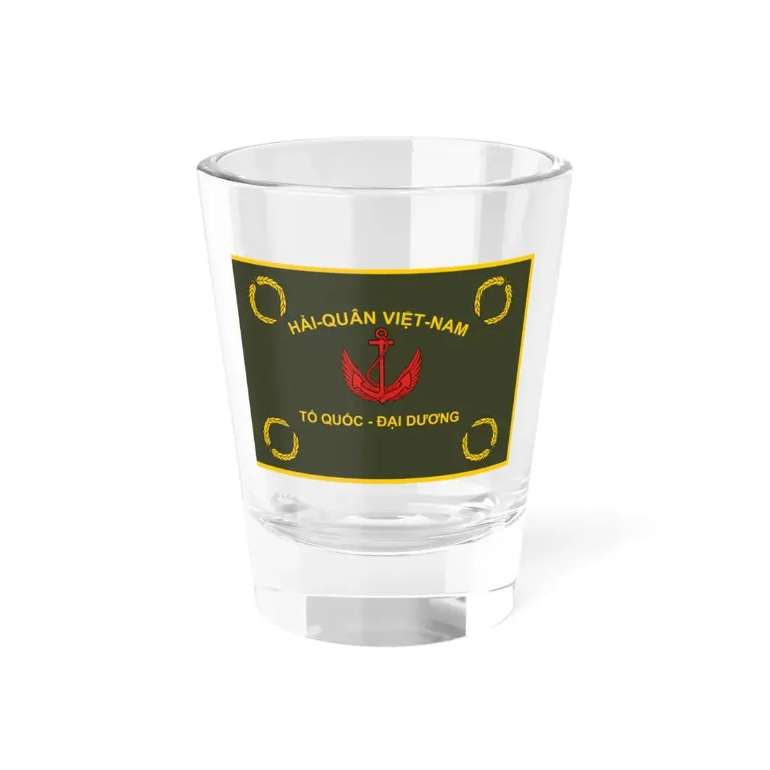 Flag of VNN (Vietnam) Shot Glass 1.5oz 1.5oz - Go Mug Yourself