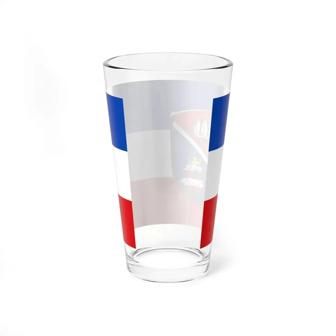 Flag of Vogelsbergkreis Germany - Pint Glass 16oz - Go Mug Yourself
