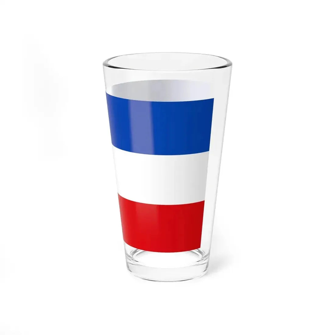 Flag of Vogelsbergkreis Germany - Pint Glass 16oz - Go Mug Yourself
