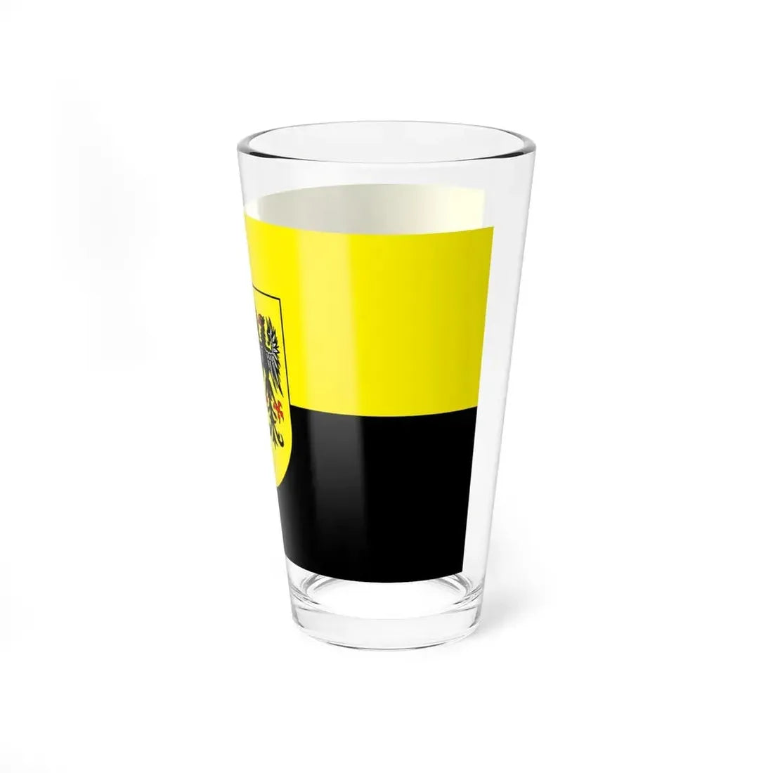 Flag of Vogtlandkreis Germany - Pint Glass 16oz - Go Mug Yourself