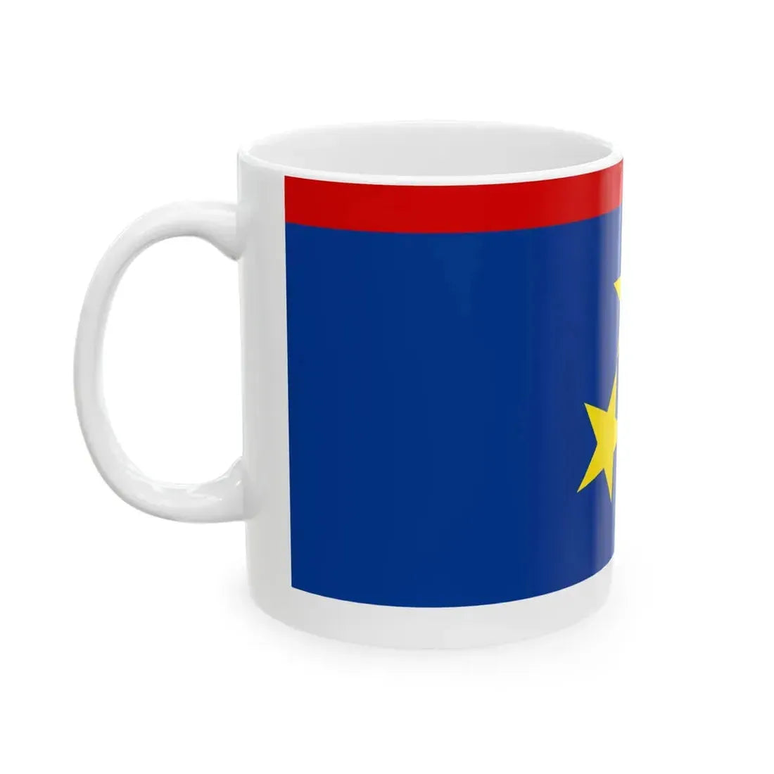 Flag of Vojvodina (Serbia) White Coffee Mug - Go Mug Yourself