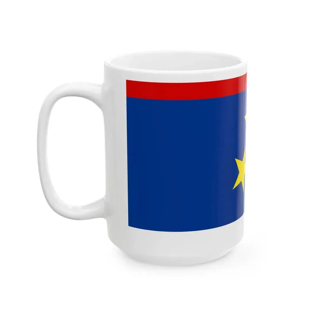 Flag of Vojvodina (Serbia) White Coffee Mug - Go Mug Yourself