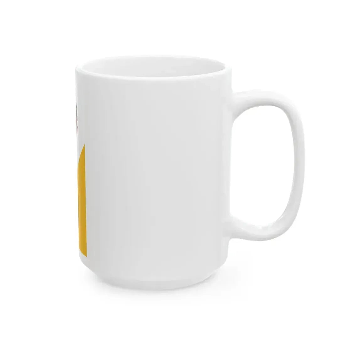 Flag of Vokany (Hungary) White Coffee Mug - Go Mug Yourself