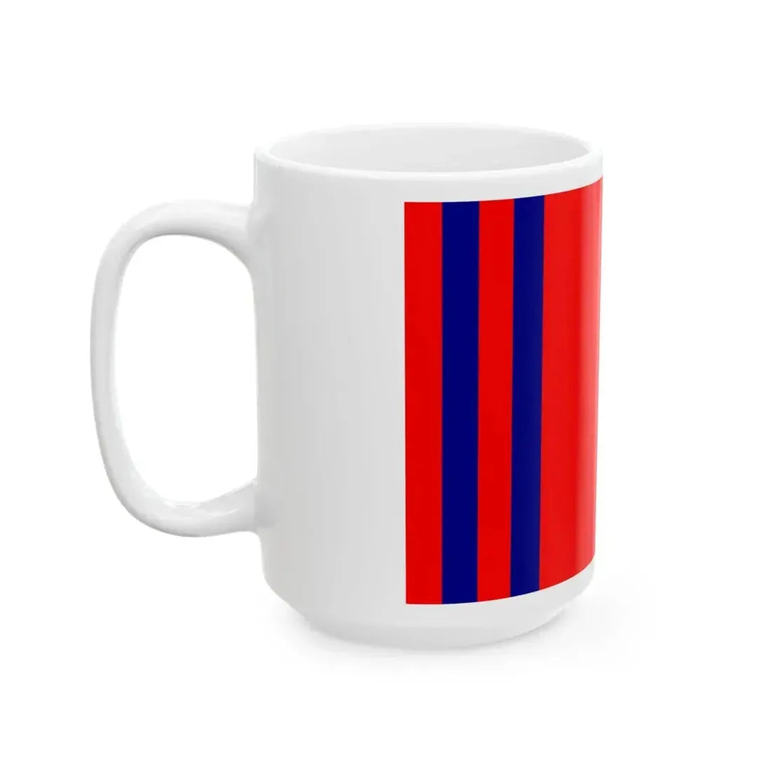 Flag of Volgograd Oblast Russia - White Coffee Mug - Go Mug Yourself