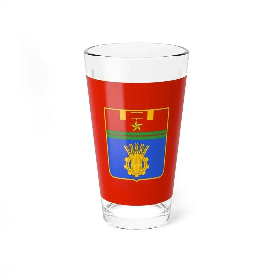 Flag of Volgograd Russia - Pint Glass 16oz 16oz - Go Mug Yourself
