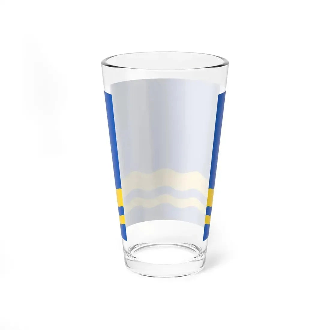 Flag of Volnovakha Raion Ukraine (Ukraine) Pint Glass 16oz - Go Mug Yourself
