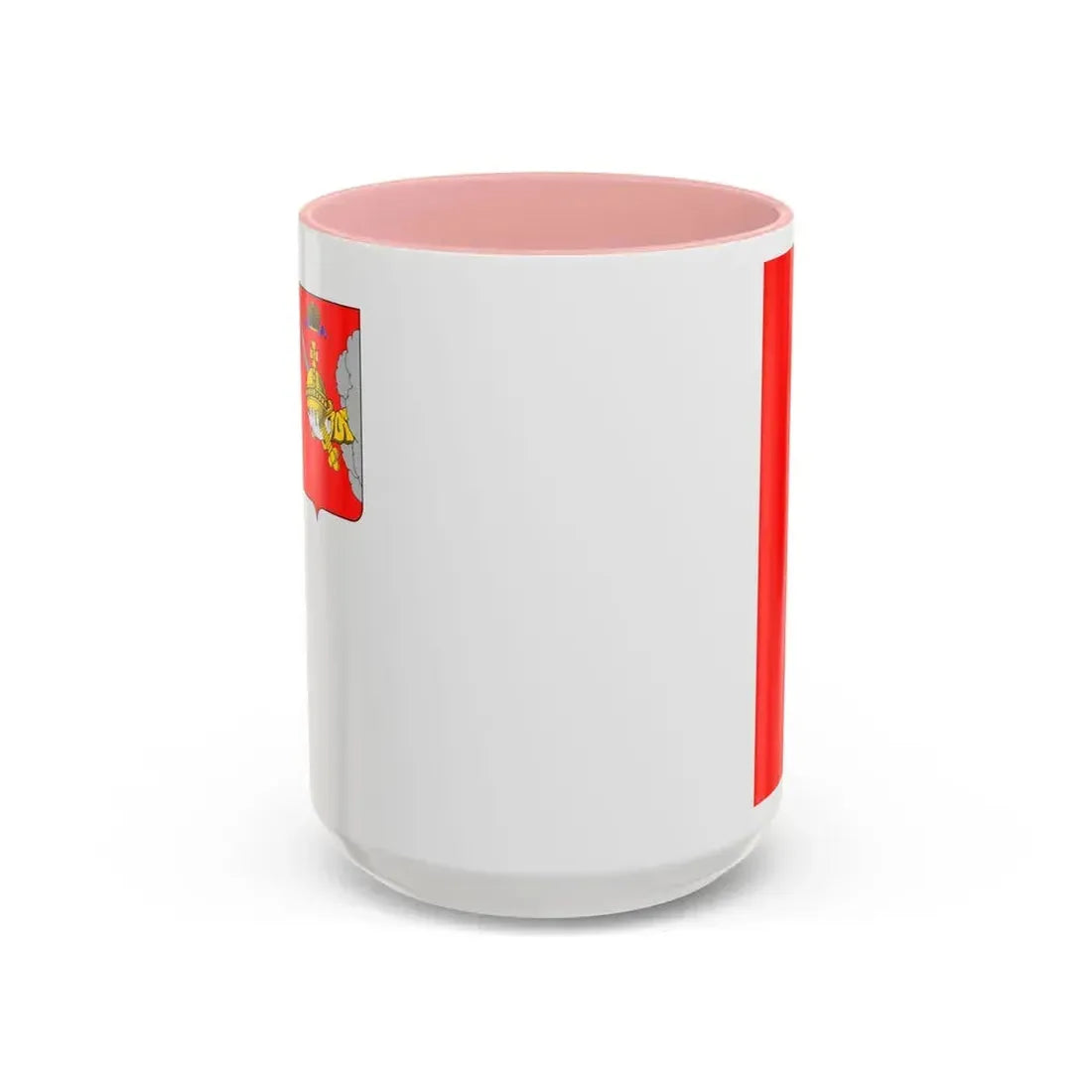 Flag of Vologda Oblast Russia - Accent Coffee Mug 15oz Pink - Go Mug Yourself