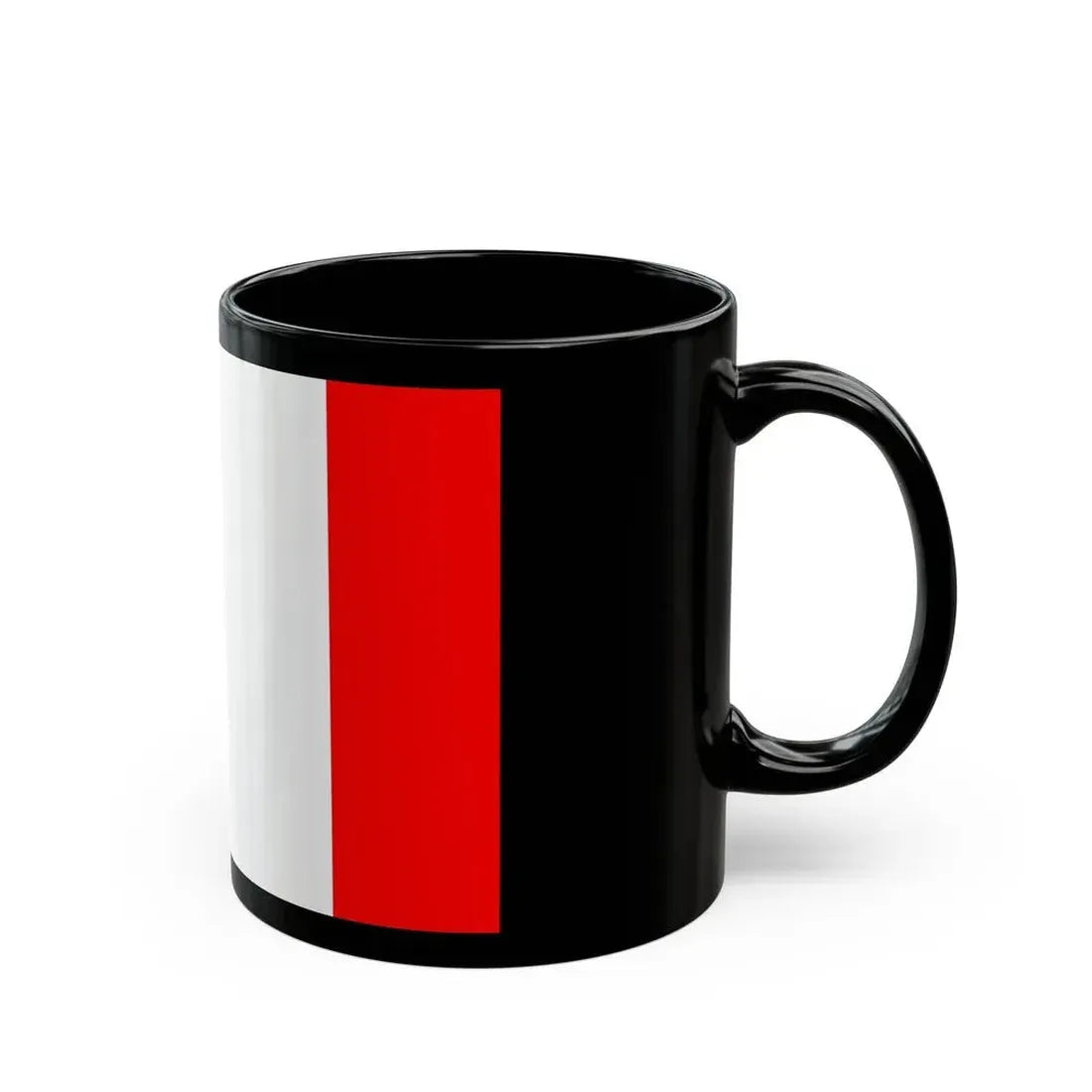 Flag of Vologda Oblast Russia - Black Coffee Mug - Go Mug Yourself