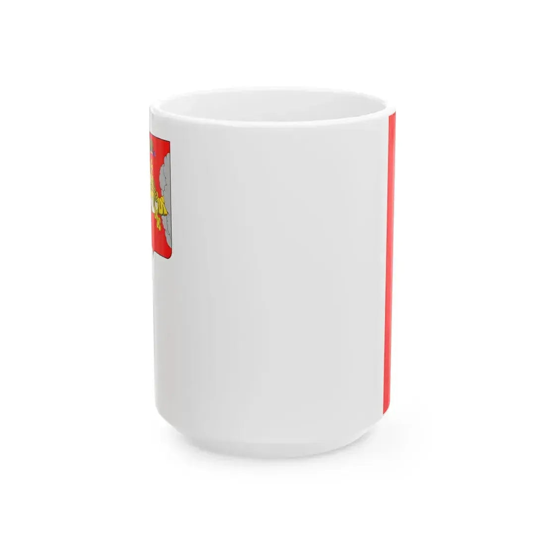 Flag of Vologda oblast (Russia) White Coffee Mug 15oz - Go Mug Yourself