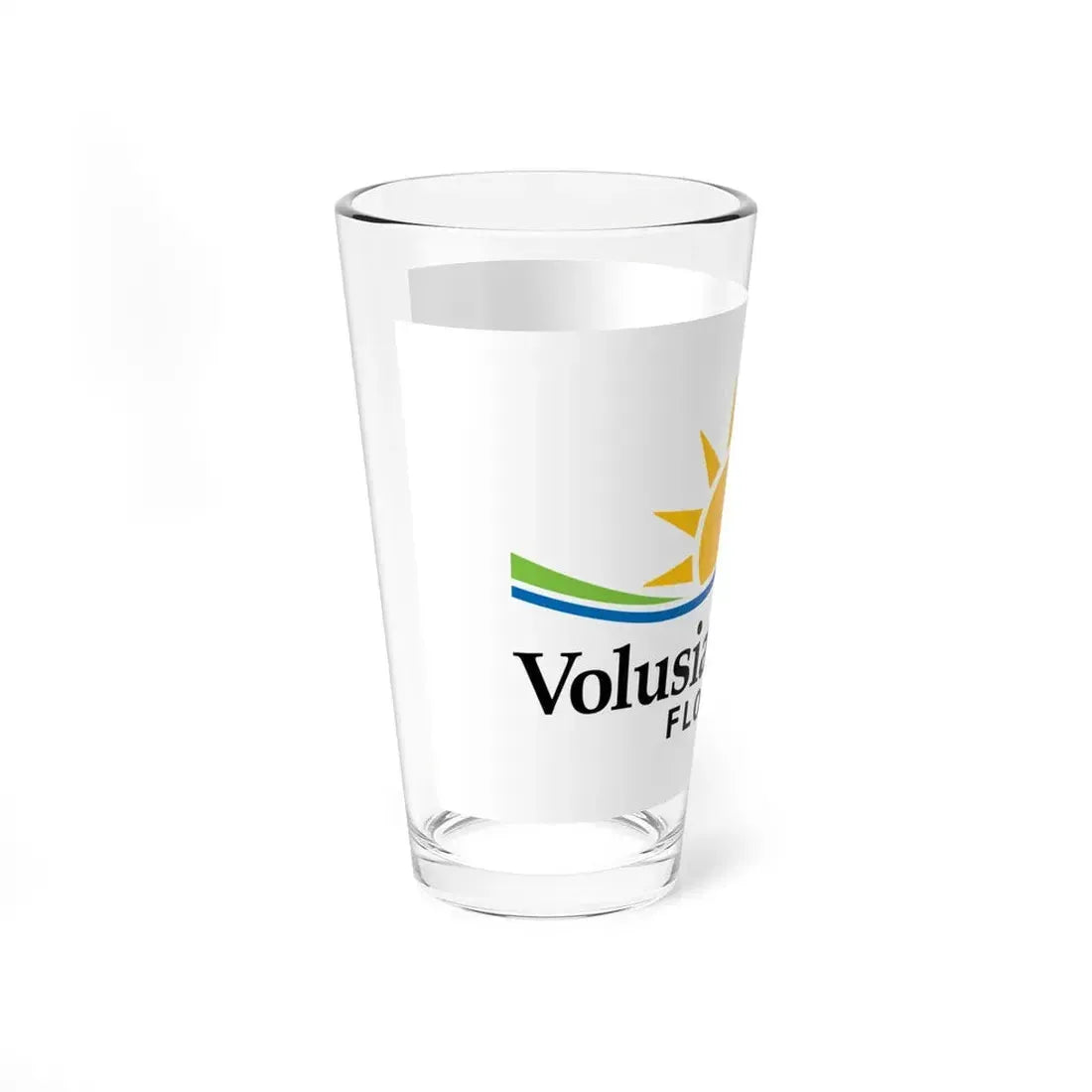 Flag of Volusia County Florida (United States) Pint Glass 16oz - Go Mug Yourself
