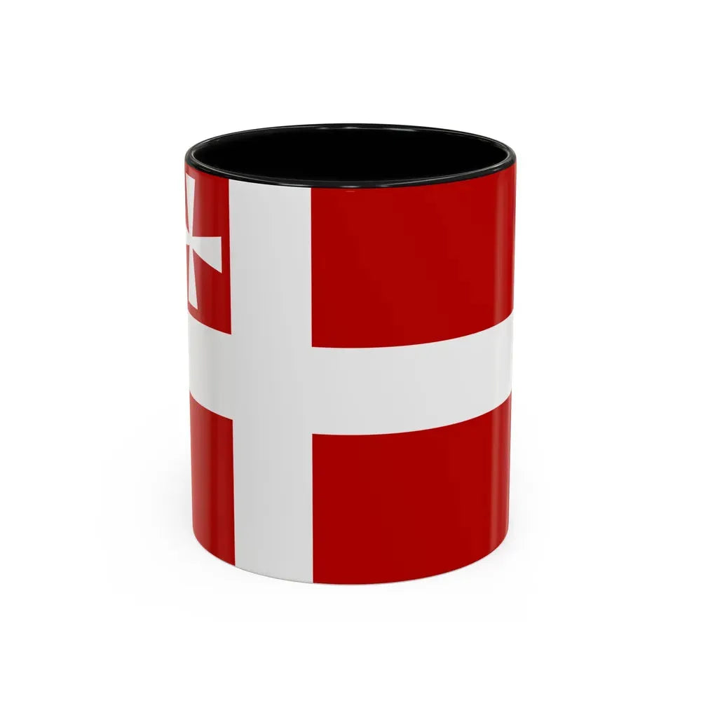 Flag of Volyn Oblast Ukraine - Accent Coffee Mug 11oz Black - Go Mug Yourself
