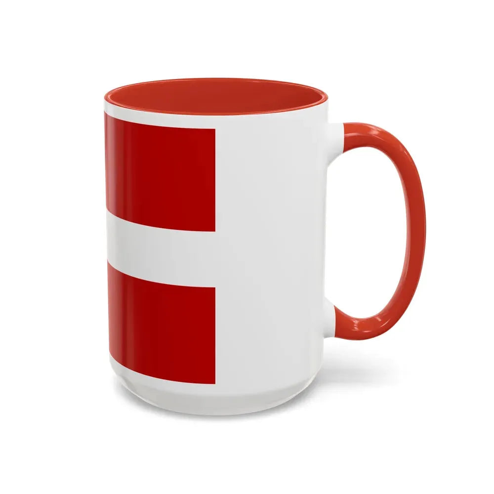 Flag of Volyn Oblast Ukraine - Accent Coffee Mug - Go Mug Yourself