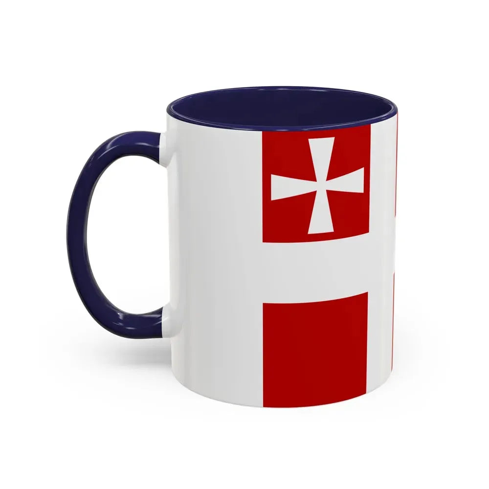 Flag of Volyn Oblast Ukraine - Accent Coffee Mug - Go Mug Yourself