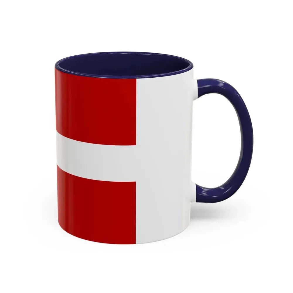 Flag of Volyn Oblast Ukraine - Accent Coffee Mug - Go Mug Yourself