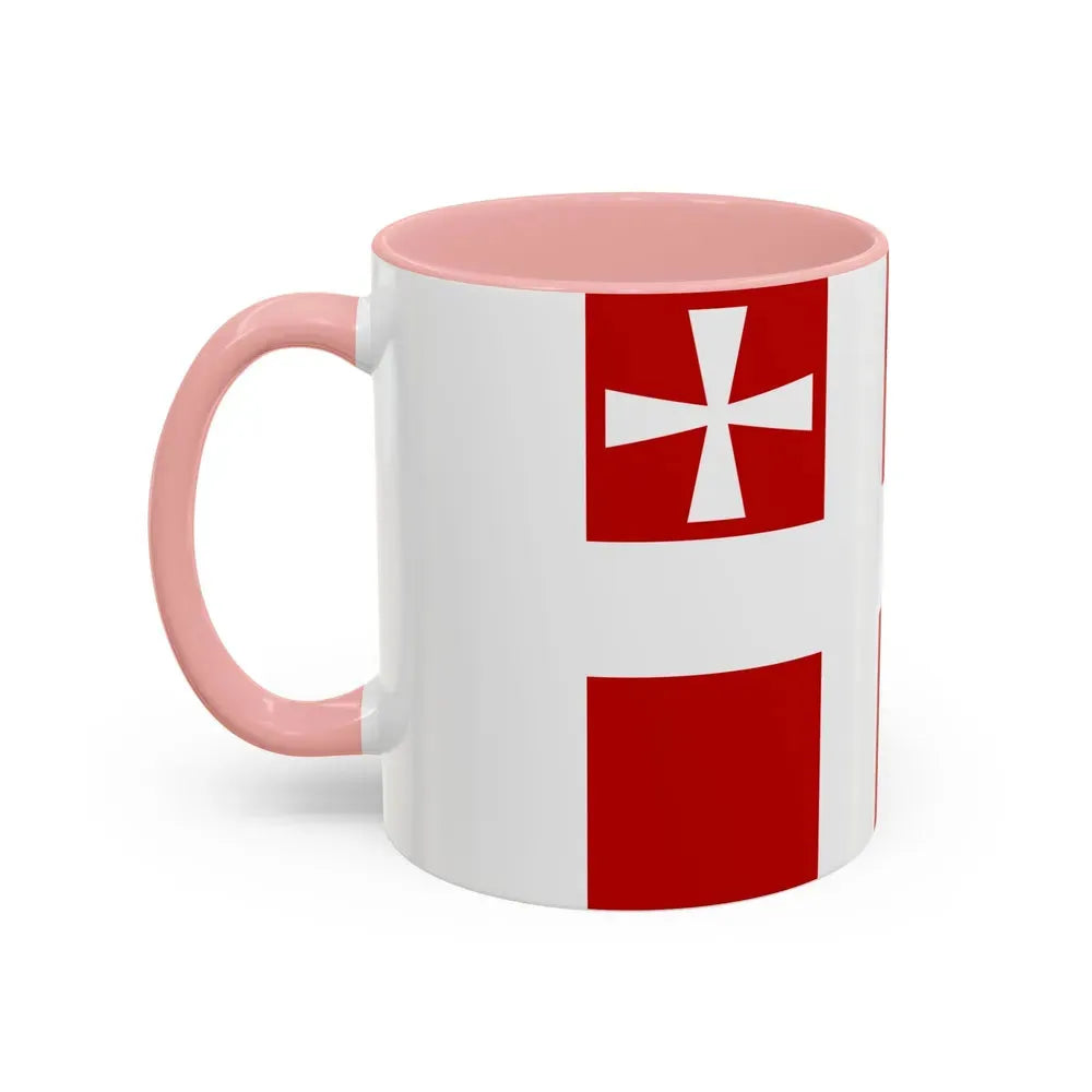 Flag of Volyn Oblast Ukraine - Accent Coffee Mug - Go Mug Yourself