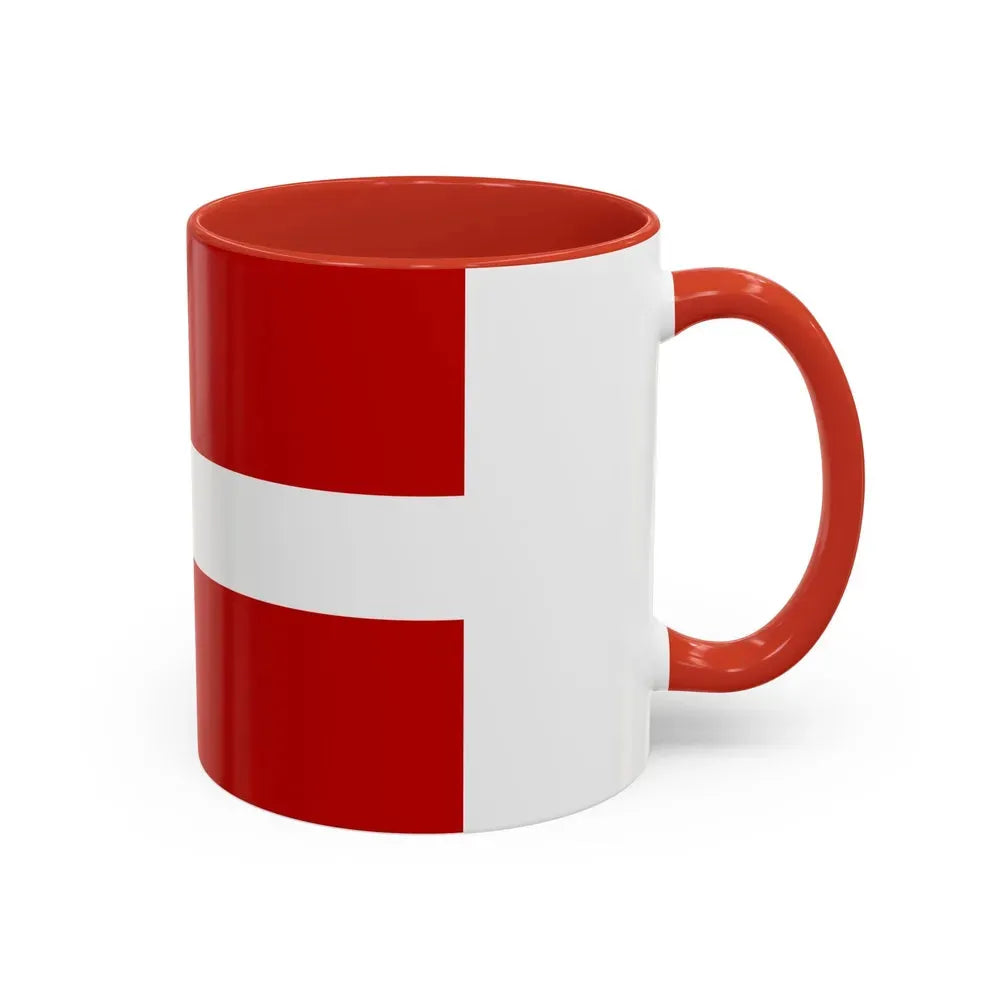 Flag of Volyn Oblast Ukraine - Accent Coffee Mug - Go Mug Yourself