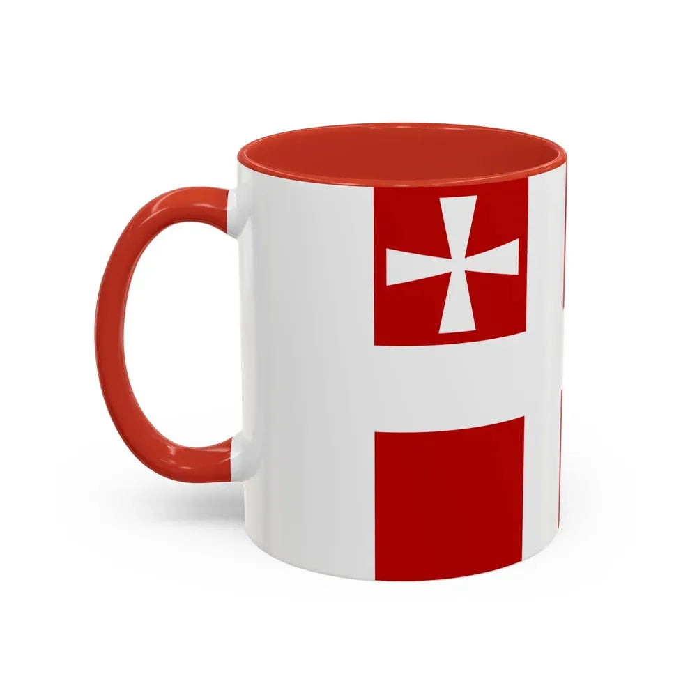 Flag of Volyn Oblast Ukraine - Accent Coffee Mug - Go Mug Yourself