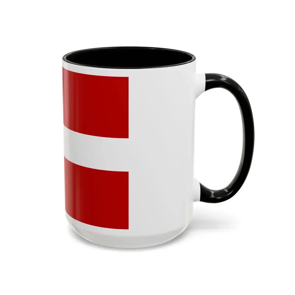 Flag of Volyn Oblast Ukraine - Accent Coffee Mug - Go Mug Yourself