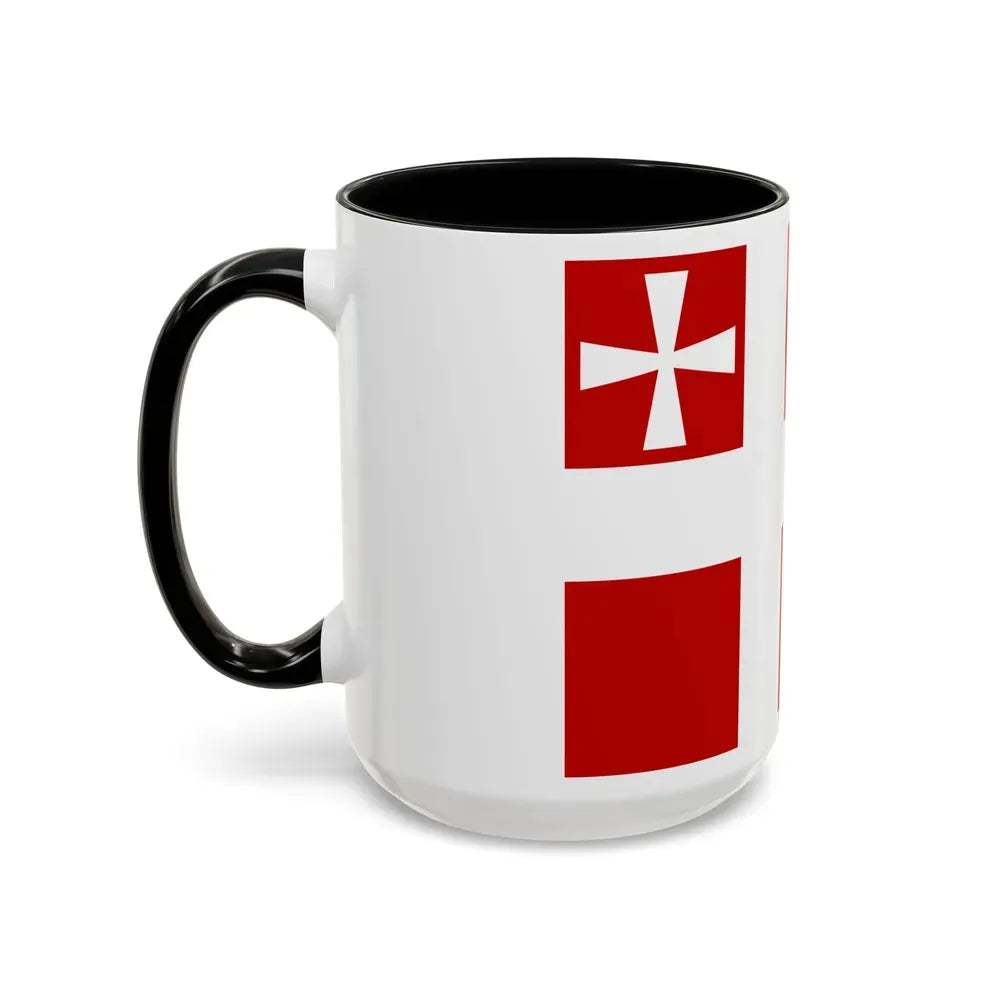 Flag of Volyn Oblast Ukraine - Accent Coffee Mug - Go Mug Yourself