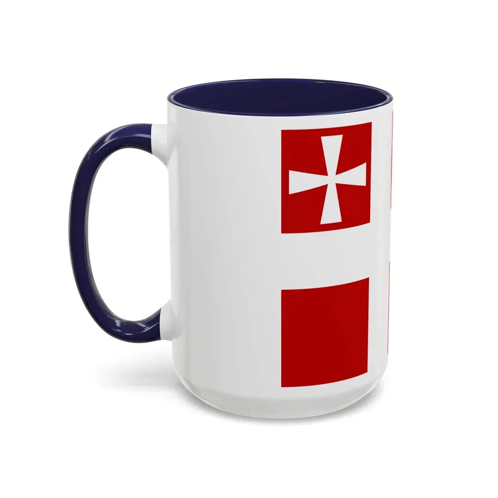 Flag of Volyn Oblast Ukraine - Accent Coffee Mug - Go Mug Yourself