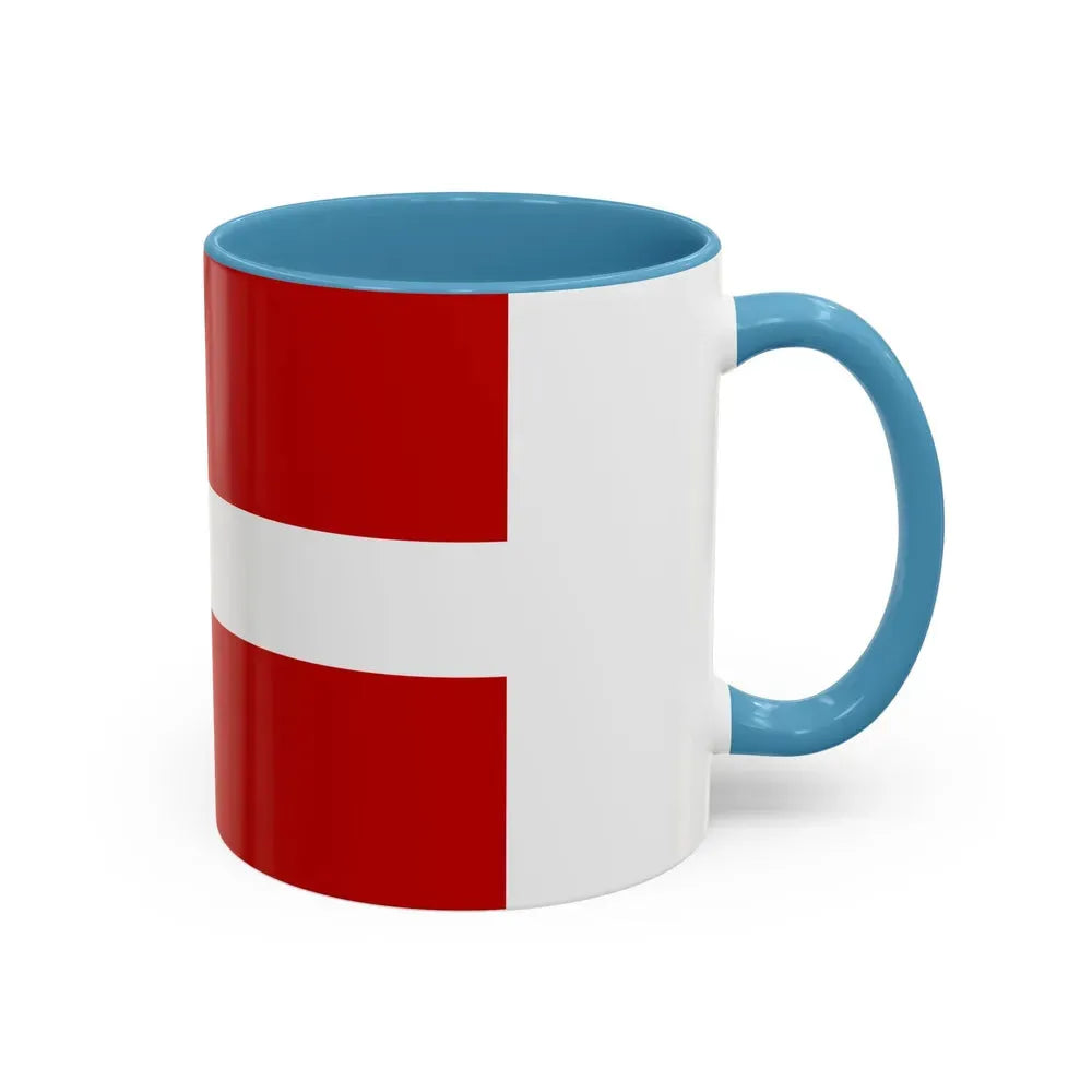Flag of Volyn Oblast Ukraine - Accent Coffee Mug - Go Mug Yourself