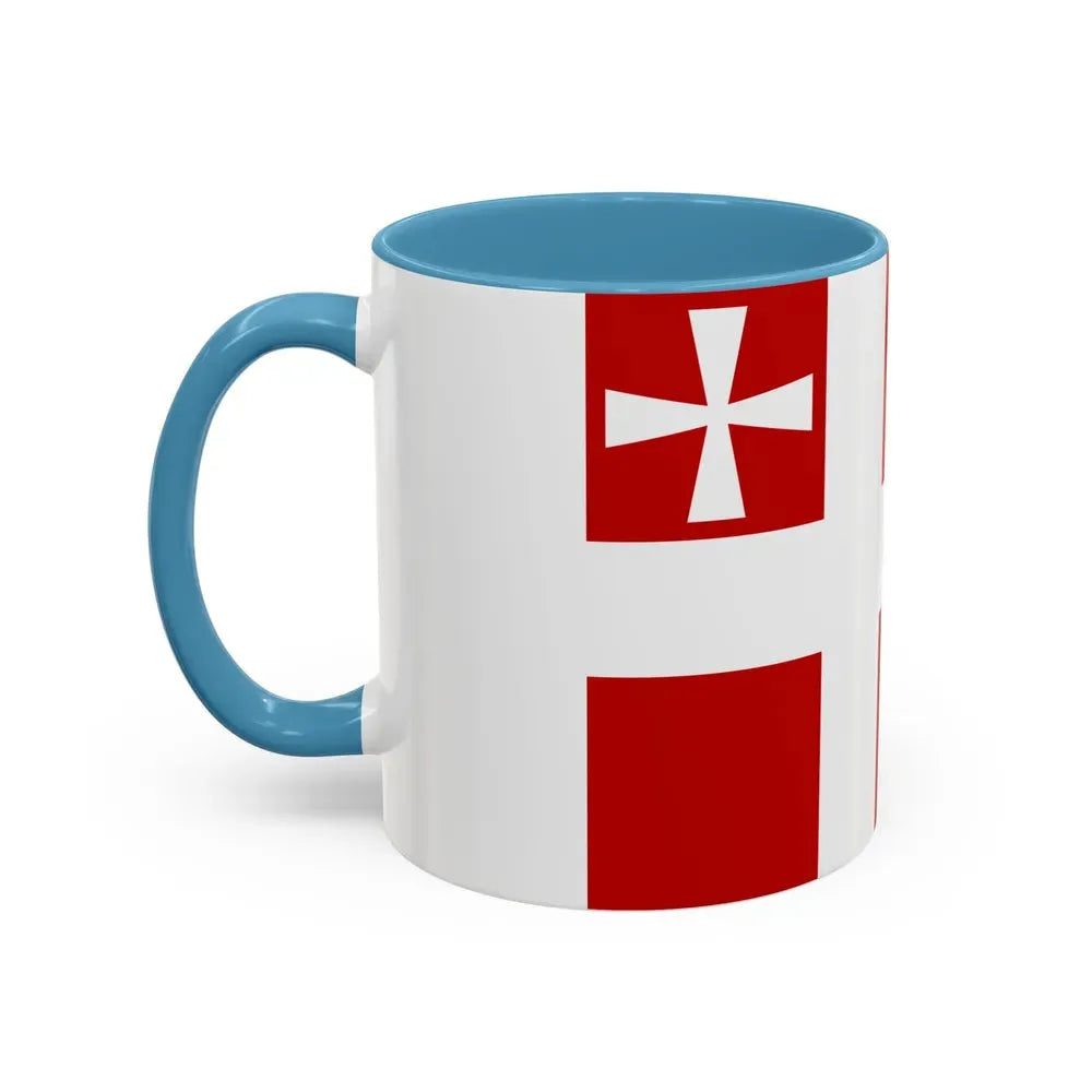 Flag of Volyn Oblast Ukraine - Accent Coffee Mug - Go Mug Yourself