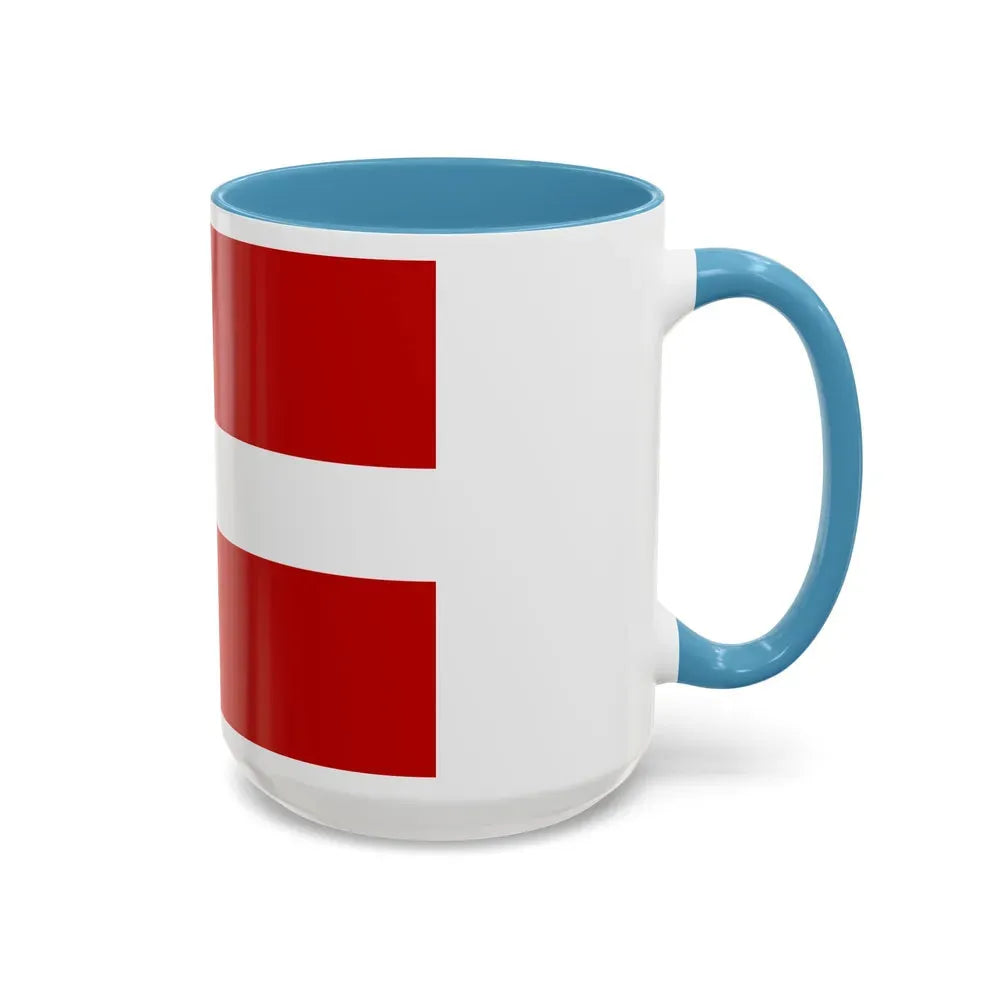 Flag of Volyn Oblast Ukraine - Accent Coffee Mug - Go Mug Yourself