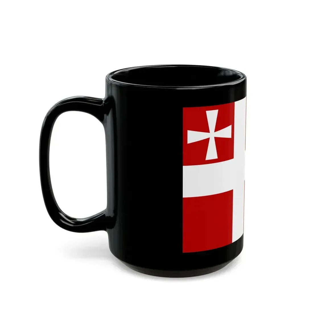 Flag of Volyn Oblast Ukraine - Black Coffee Mug - Go Mug Yourself